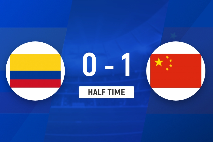 KAIYUN SPORTS-半场-U19国足1-0哥伦比亚U19 刘佳乐36秒闪击依合散扑点+精彩扑救